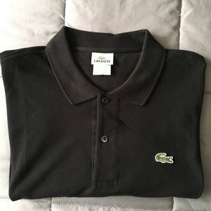 Men’s Lacoste polo shirt long sleeve size 9